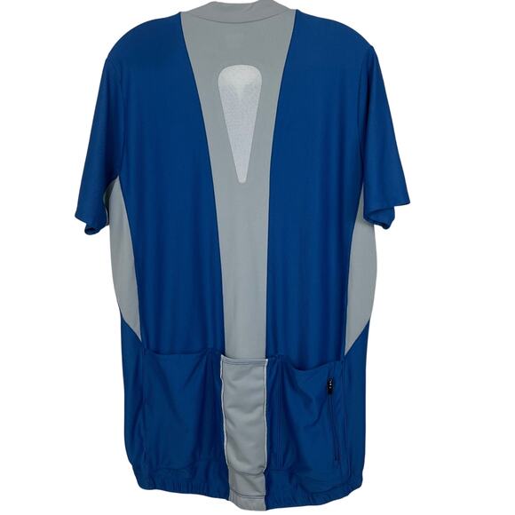 Nike Biking \ Running shirt men’s Large full zip up front - Picture 3 of 6